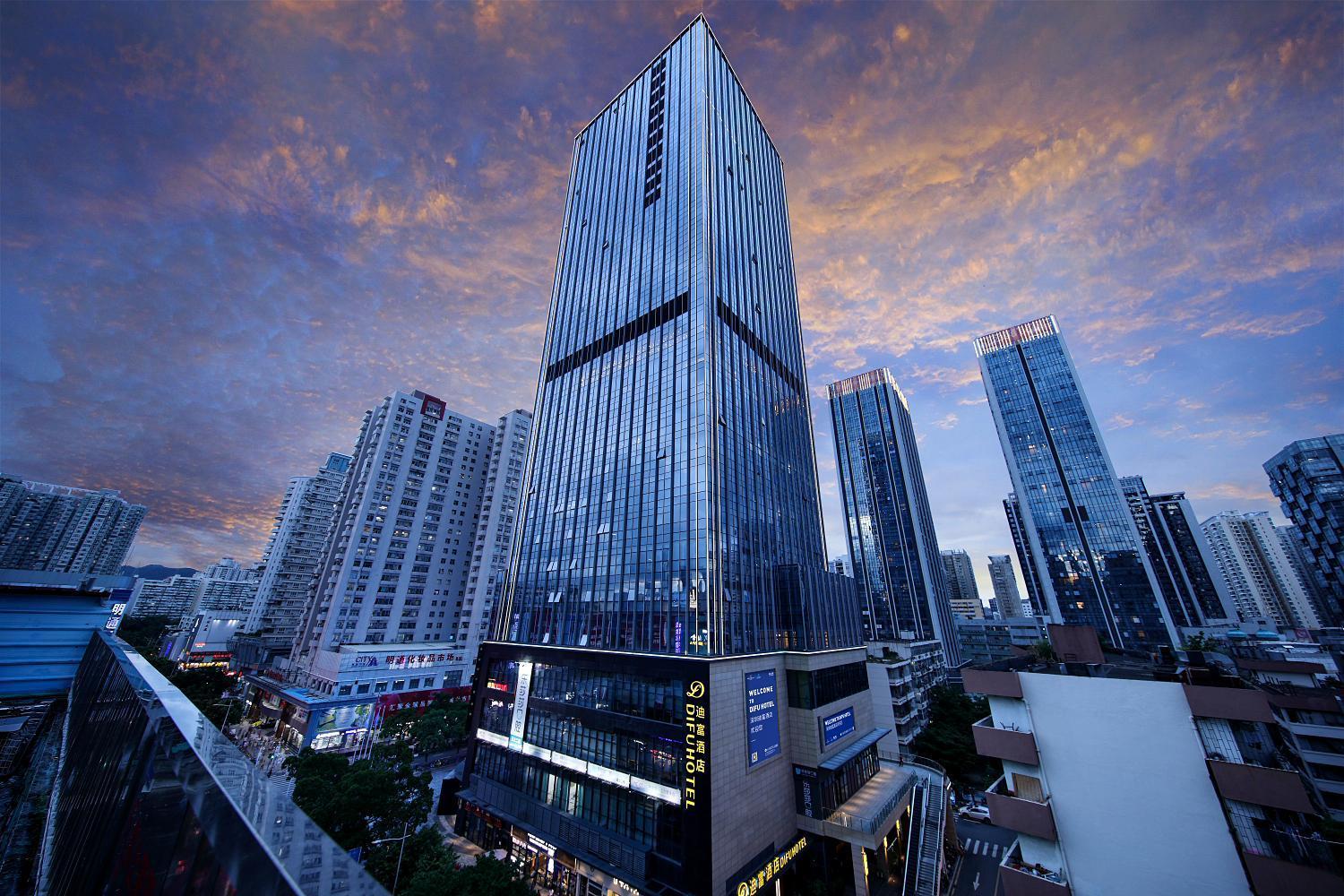 Shenzhen Futian Difu Hotel Huaqiangbei Branch Екстериор снимка